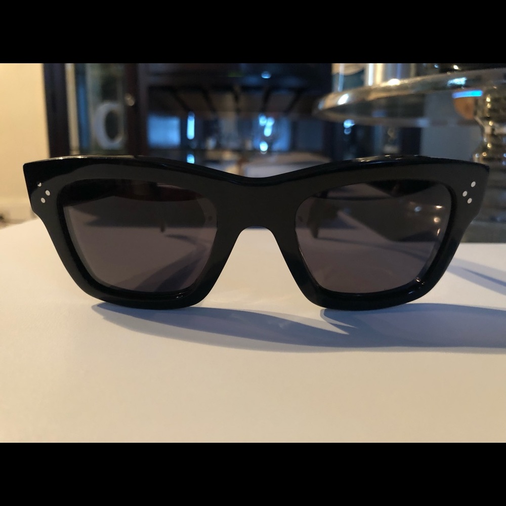 Black Celine 41732 Polarized Sunglasses